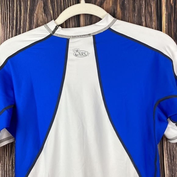 NWT NRS Blue & White Hydrosilk UV & UPF 50+ Swim Shirt- Size Small - Picture 5 of 14
